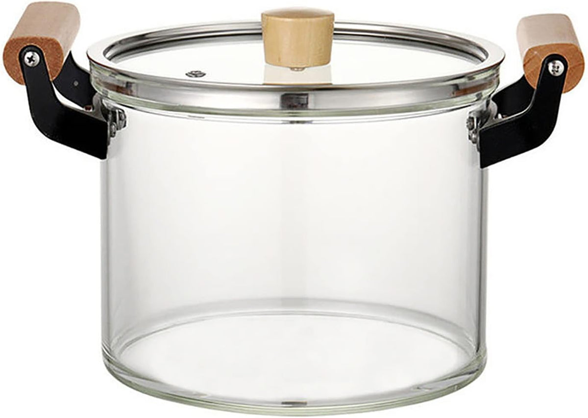 Panela de Vidro Resistente ao Calor