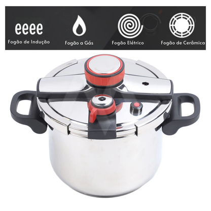 SafeCook™ Panela De Pressão - Aço Inoxidável Anti Explosão