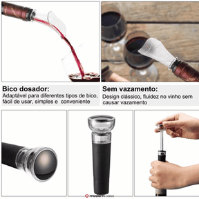 Abridor de Vinho Elétrico Automático