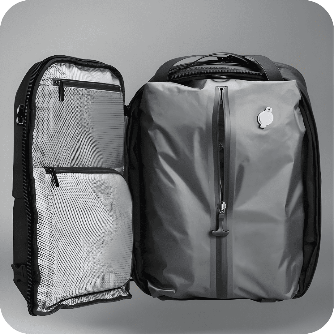 Mochila Impermeável de Compressão a Vácuo + BRINDE EXCLUSIVO