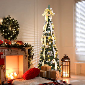 Árvore de Natal Retrátil Estilo Pinheiro - Decoração Luxuosa + BRINDE HOJE
