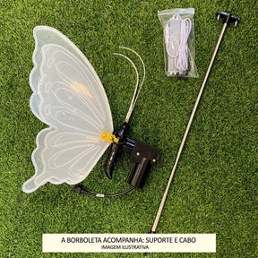 Borboleta Led Simulação ao ar livre - Decoração Festiva
