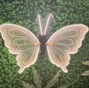 Borboleta Led Simulação ao ar livre - Decoração Festiva