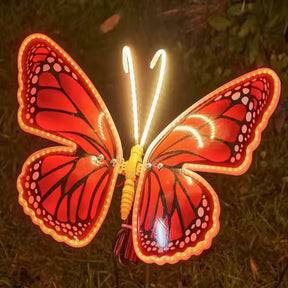 Borboleta Led Simulação ao ar livre - Decoração Festiva