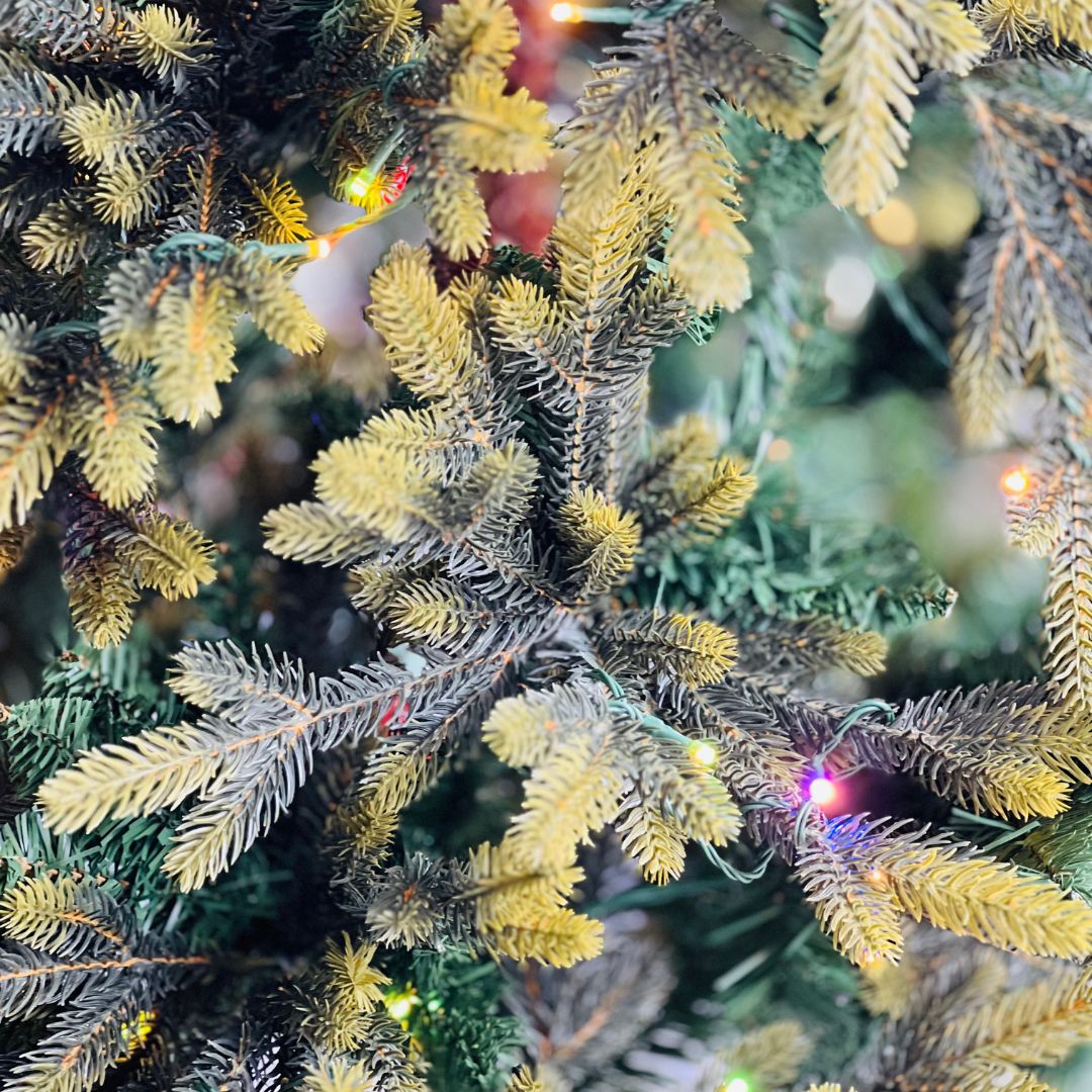 Árvore Natalina - 180cm / 867 Galhos - 320 Leds e Galho Siliconado