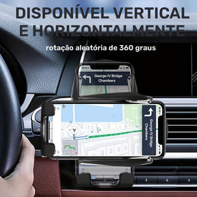 Suporte de carro com carregador sem fio - Indução