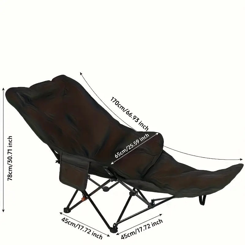 ( COMPRE 1 E LEVE 2 ) Cadeira de Camping Portátil Ajustável e Dobrável