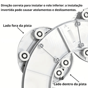 Bandeja Giratória para Mesa de Jantar 8 em 1