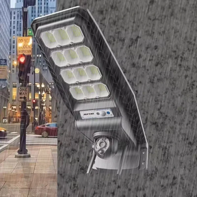 Refletor 450w c/camera fullhd - ENERGIA SOLAR não precisa de fios